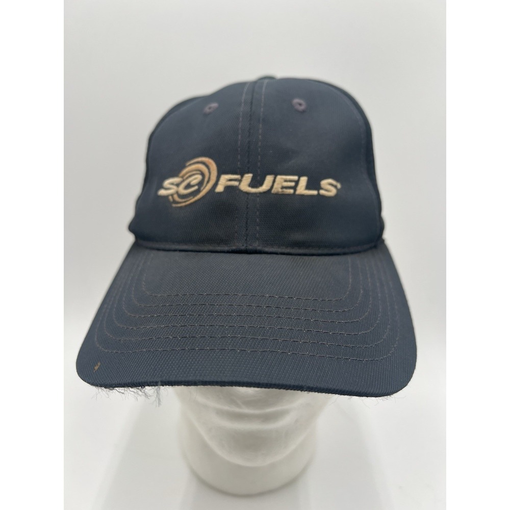 SC Fuels‎ Black Adjustable Strapback Hat Port Authority Signature Cap